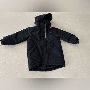 MEC Kids Black Puffer Hooded Jacket